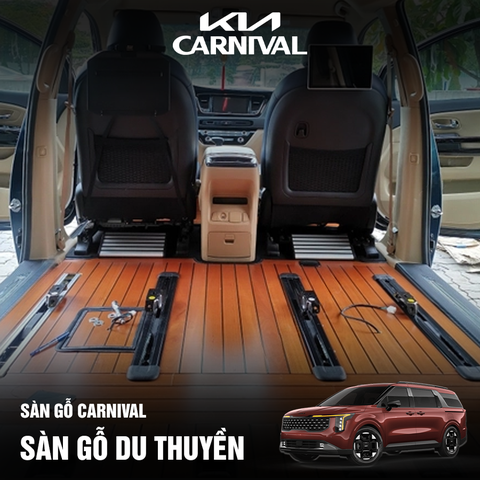 Sàn gỗ tự nhiên Kia SEDONA kiểu du thuyền