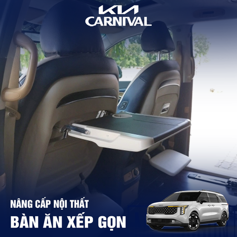 Bàn ăn - bàn làm việc bàn xếp lưng ghế xe Kia Sedona - Carnival 2024 2025
