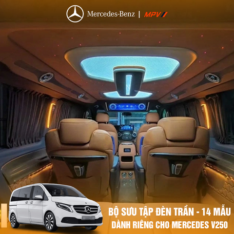 Mẫu đèn trần cho Mercedes Benz V250