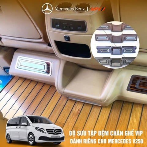 Đệm chân ghế VIP Mercedes Benz V250