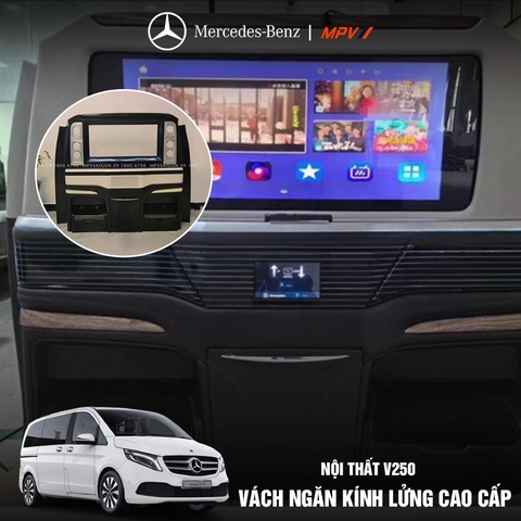 Vách ngăn kín, vách ngăn lửng Mercedes Benz V250