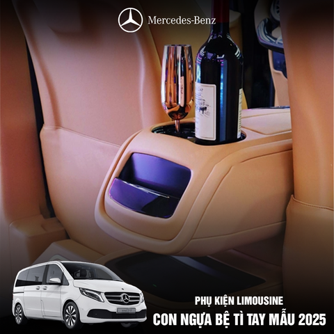 Con ngựa bệ tì tay Mercedes Benz V250 mẫu 2025