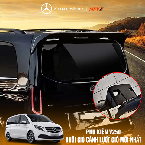 Đuôi gió cánh lướt gió mới nhất cho Benz V250