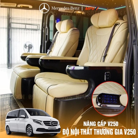 Mercedes Benz V250 độ nội thất thương gia
