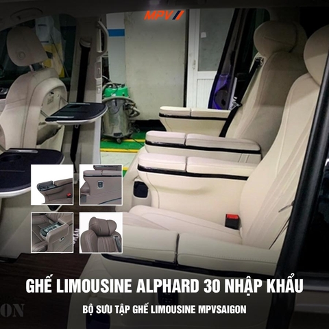 Ghế Limousine Alphard 30 nhập khẩu