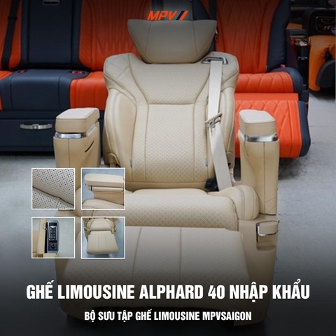 Ghế Limousine Alphard 40