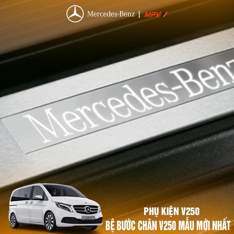 Bệ Bước Chân Mercedes V250 Mẫu Mới Nhất