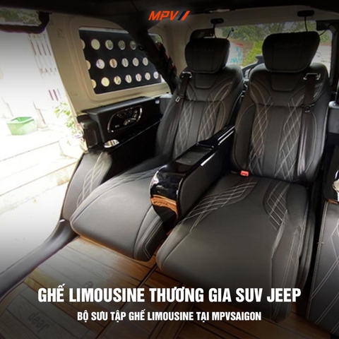 Ghế Limousine thương gia SUV Jeep: xưởng đầu tiên độ Jeep Limousine