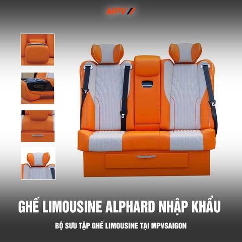 Ghế thương gia Limousine Alpha Sofa bed tại MPVSAIGON
