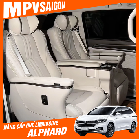 Volkswagen Viloran độ ghế limousine Alphard cao cấp