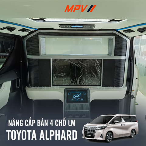 TOYOTA ALPHARD NÂNG CẤP BẢN 4 CHỖ LM CÓ VÁCH NGĂN