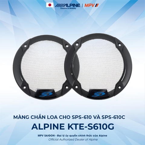 ALPINE KTE-S610G MÀNG CHẮN LOA DÀNH CHO SPS-610 VÀ SPS-610C