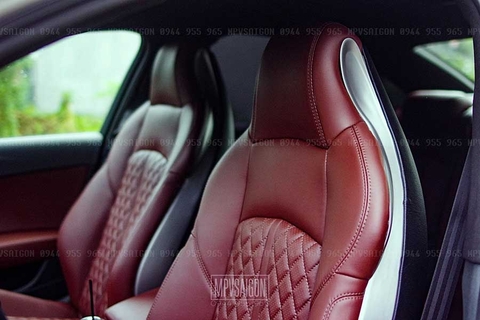 AUDI A6 BỌC DA NÂNG CẤP GHẾ THỂ THAO AUDI RS