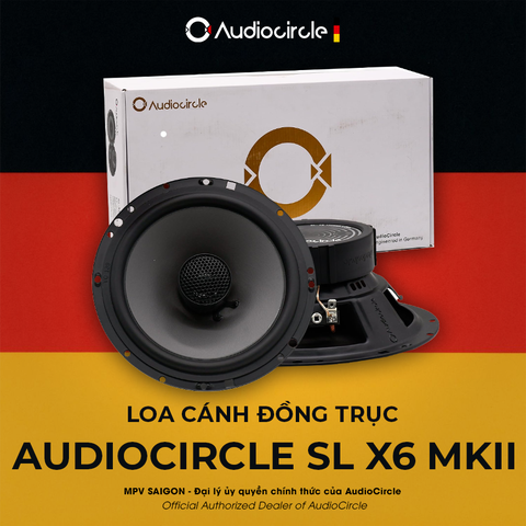Loa Cánh Đồng Trục Audiocircle SL X6 MKII