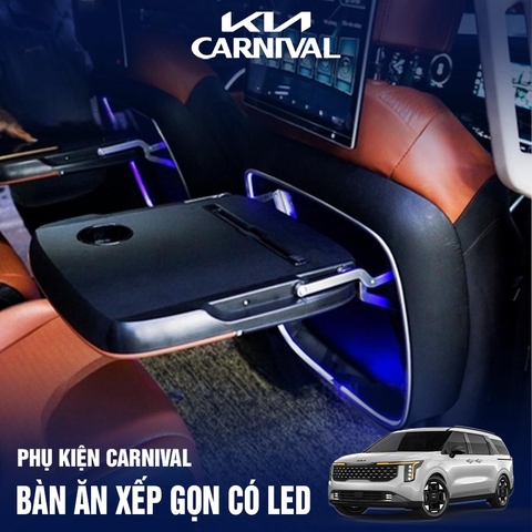 Bàn làm việc - bàn ăn xếp gọn lưng ghế cho Kia Carnival