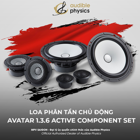 Bộ loa 3 đường Audible Physics Avatar 1.3.6 Active Component Set