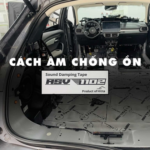 Cách âm xe hơi bằng vật liệu ASV 1102