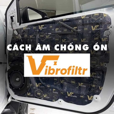 Cách âm xe hơi bằng vật liệu VIBROFILTR