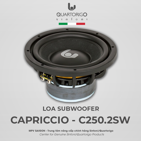 Loa Subwoofer Capriccio Subwoofer - C250.2SW