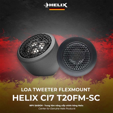 HELIX LOA I7 TWEETER FLEXMOUNT – SILL DOM CI7 T20FM-SC