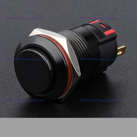 Công tắc LED kim loại chân hàn 12mm nhấn nhả, nhấn khoá 12V 24V