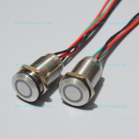 Công tắc 19mm kim loại cảm ứng