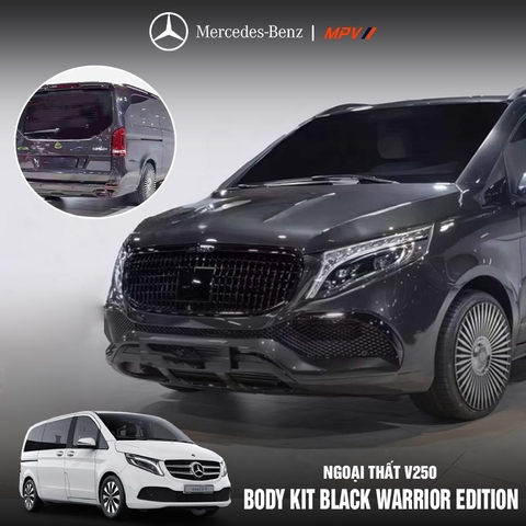 Nâng cấp Body Kit Black Warrior Edition dành riêng Benz V260