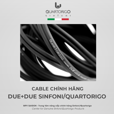 Cáp loa DUE+DUE Sinfoni/Quartorigo