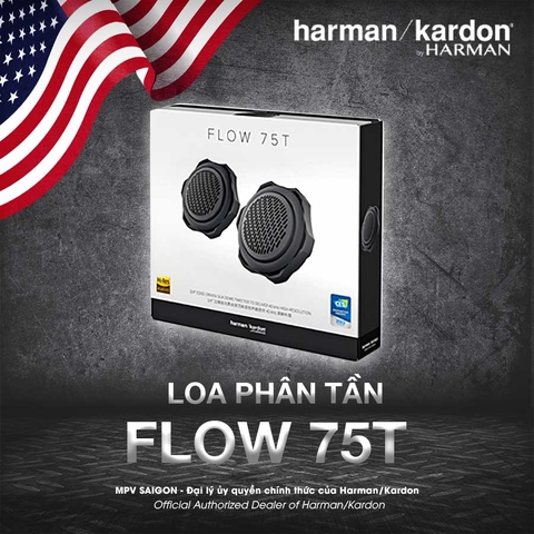 HARMAN/KARDON FLOW75T - LOA PHÂN TẦN LẮP TRÊN XE Ô TÔ CHÍNH HÃNG