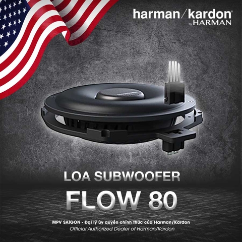 HARMAN KARDON FLOW 80 - LOA SUB XE Ô TÔ CHÍNH HÃNG