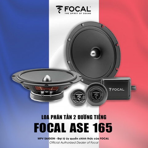 FOCAL ASE 165: bộ loa 2 đường tiếng có phân tần