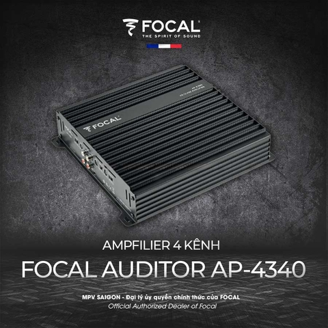 Focal Auditor AP-4340: amply 4 kênh