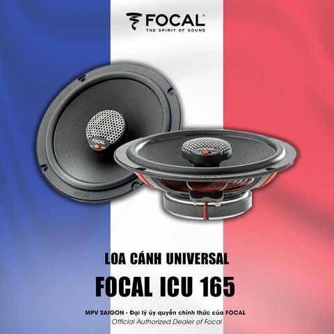 FOCAL ICU 165 - Loa cánh universal lắp cho toàn bộ dòng xe