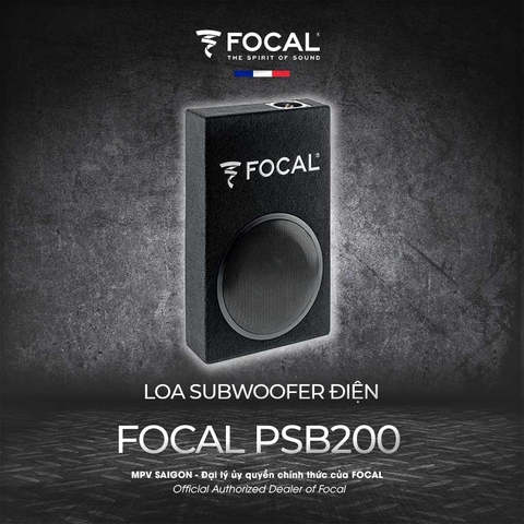 Focal PSB200: sub điện nhỏ gọn