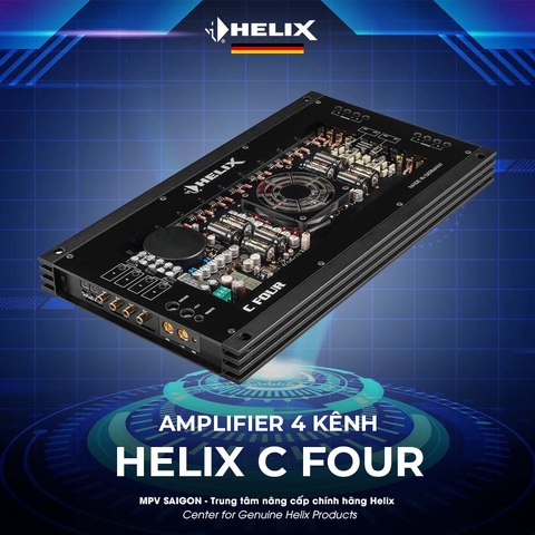 HELIX C FOUR: AMPLIFIER 4 KÊNH
