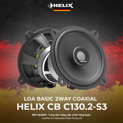 HELIX LOA BASIC 2WAY COAXIAL 5.25″ -3 OHM CB C130.2-S3