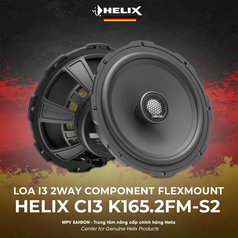 HELIX LOA I3 2WAY COMPONENT 6,5″ FLEXMOUNT 2 OHM CI3 K165.2FM-S2
