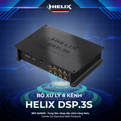 HELIX BỘ XỬ LÝ 8 KÊNH HELIX DSP.3S
