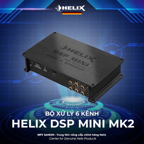 HELIX BỘ XỬ LÝ 6 KÊNH HELIX DSP MINI MK2