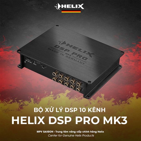 HELIX BỘ XỬ LÝ 10 KÊNH HELIX DSP PRO MK3