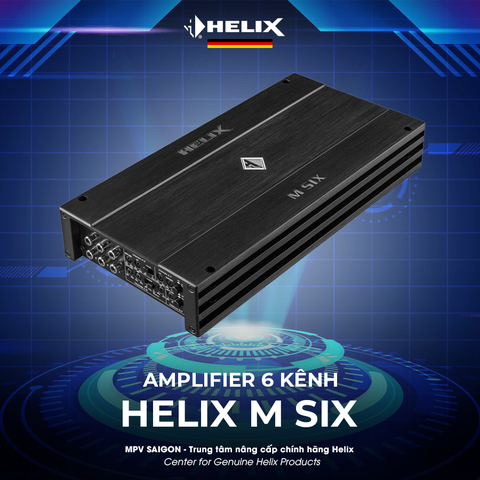 HELIX AMPLIFIER 6 KÊNH HELIX M SIX
