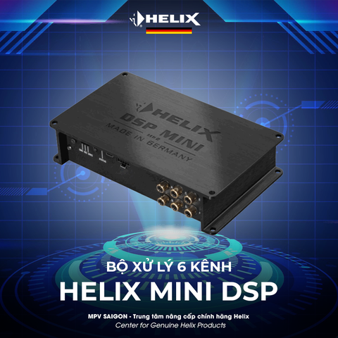 HELIX BỘ XỬ LÝ 6 KÊNH HELIX MINI DSP