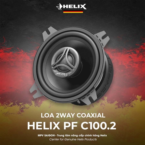 HELIX LOA 2WAY COAXIAL PF C100.2