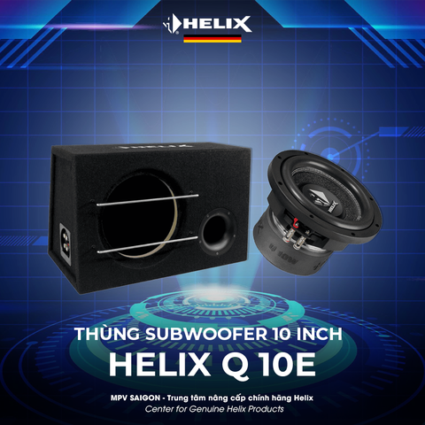 HELIX LOA SUBWOOFER 10″ GỒM THÙNG HELIX Q 10E