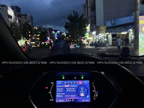 Hud hắt kính cho xe điện VinFast VF3