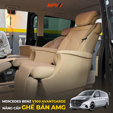 MERCEDES BENZ V300 AVANTGARDE NÂNG CẤP GHẾ BẢN AMG