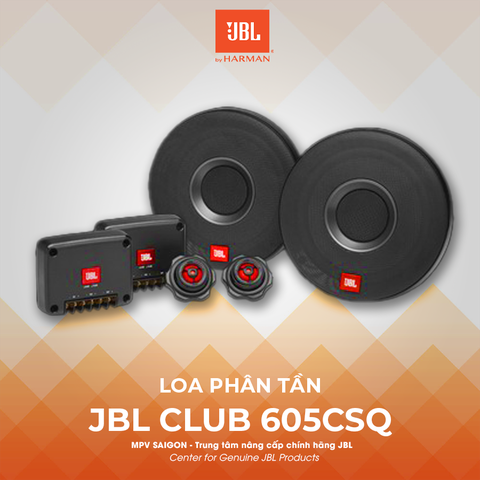 Loa phân tần lắp trên xe ô tô JBL CLUB 605CSQ