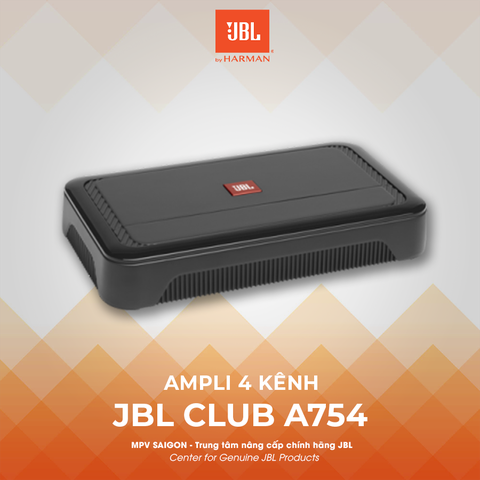 Ampli 4 kênh lắp xe ô tô JBL CLUB A754