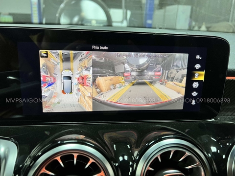 Lắp camera 360 độ toàn cảnh Mercedes Benz GLB