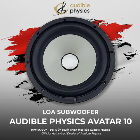 Loa siêu trầm Audible Physics Avatar 10 subwoofer